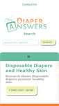 Mobile Screenshot of diaperanswers.org